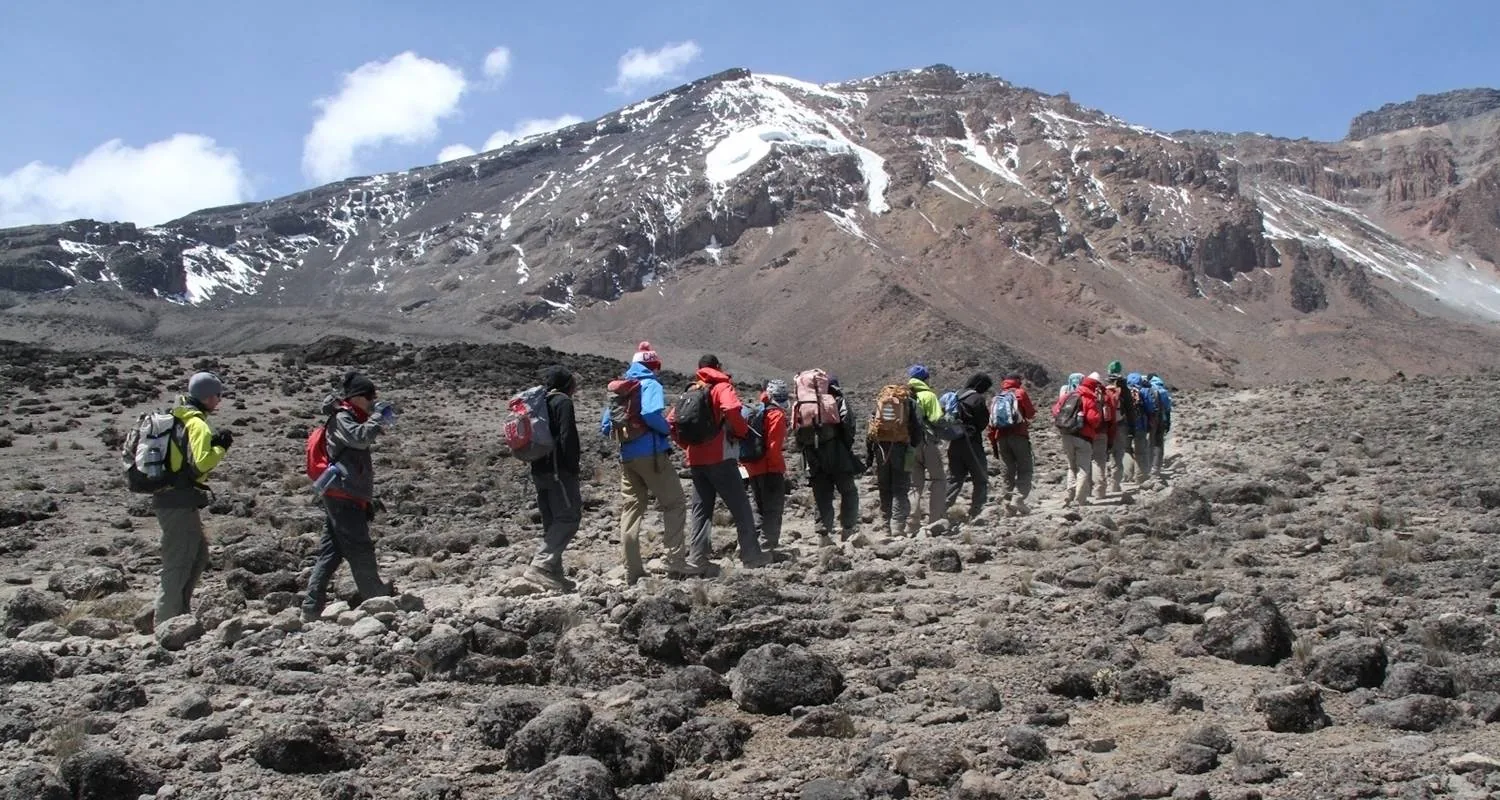 Kilimanjaro climbing photo from 6 Days Marangu Route