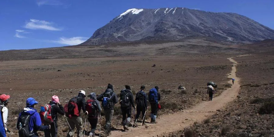 Kilimanjaro climbing photo from 5 Days Marangu Route
