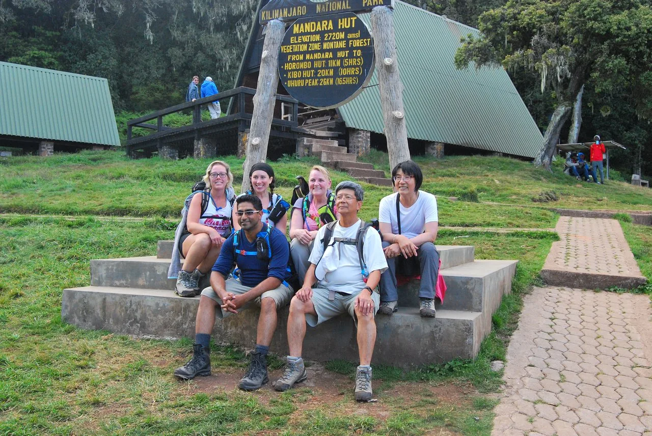 Kilimanjaro climbing photo from 6 Days Marangu Route