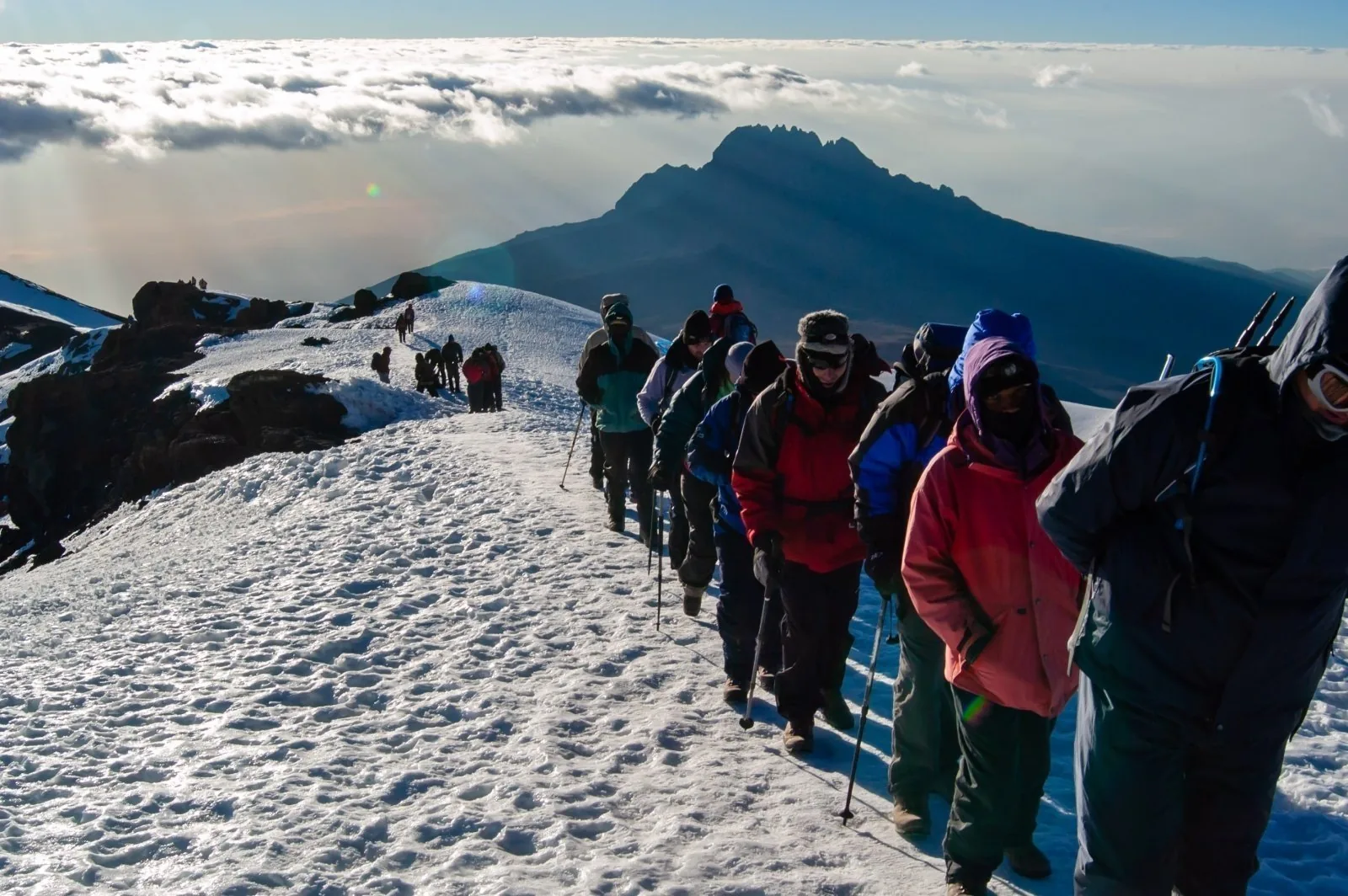 Kilimanjaro climbing photo from 6 Days Marangu Route