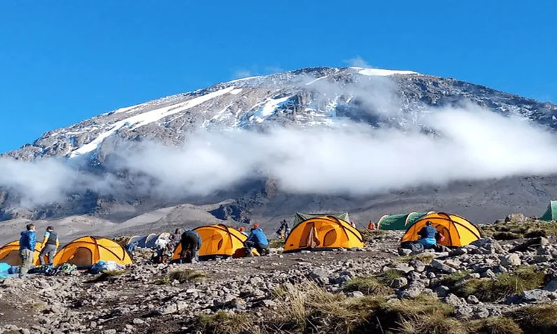 Kilimanjaro climbing photo from 6 Days Machame Route