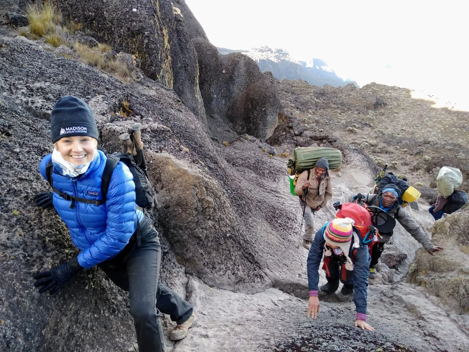 Kilimanjaro climbing photo from 6 Days Machame Route