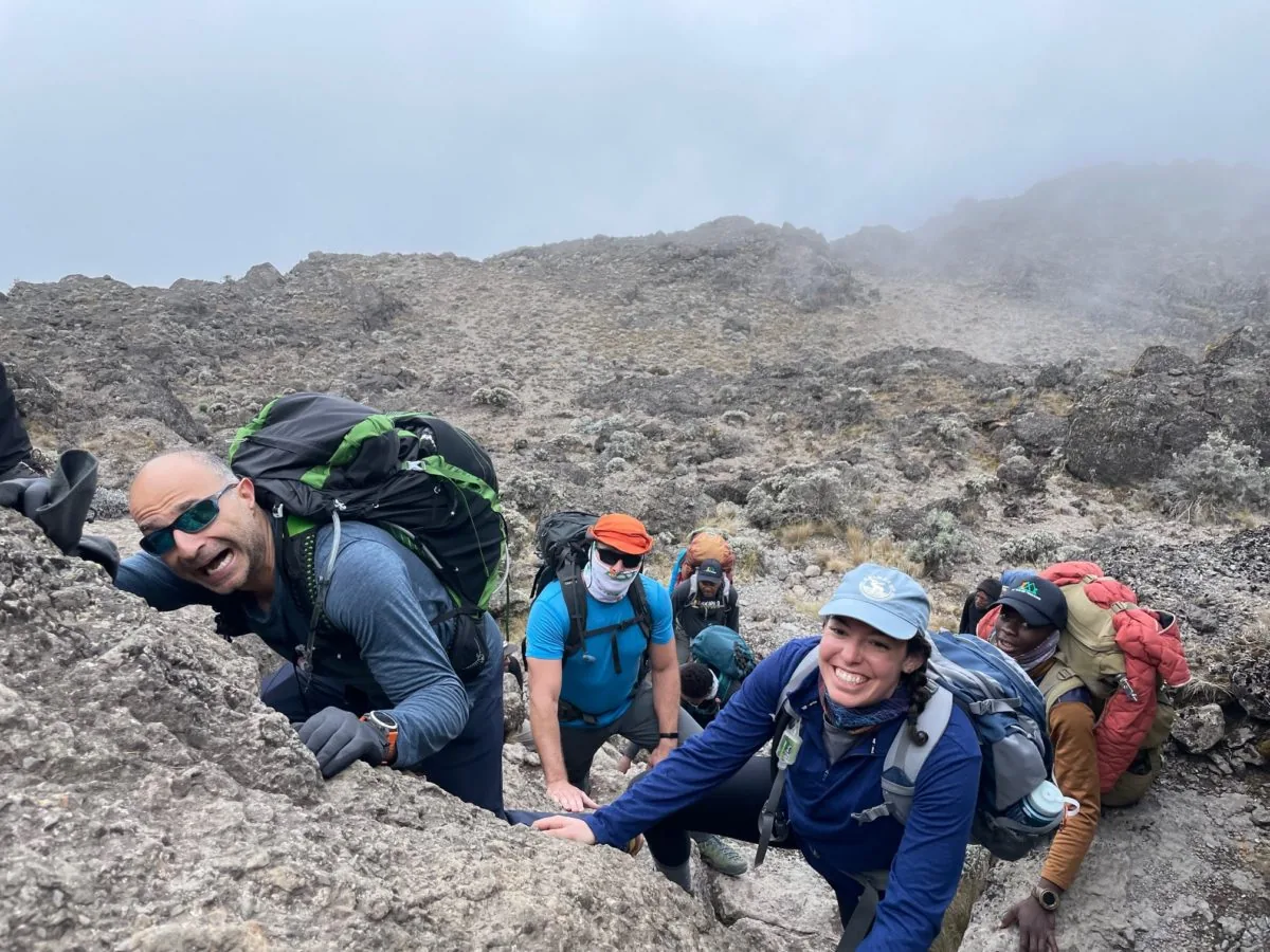Kilimanjaro climbing photo from 6 Days Machame Route