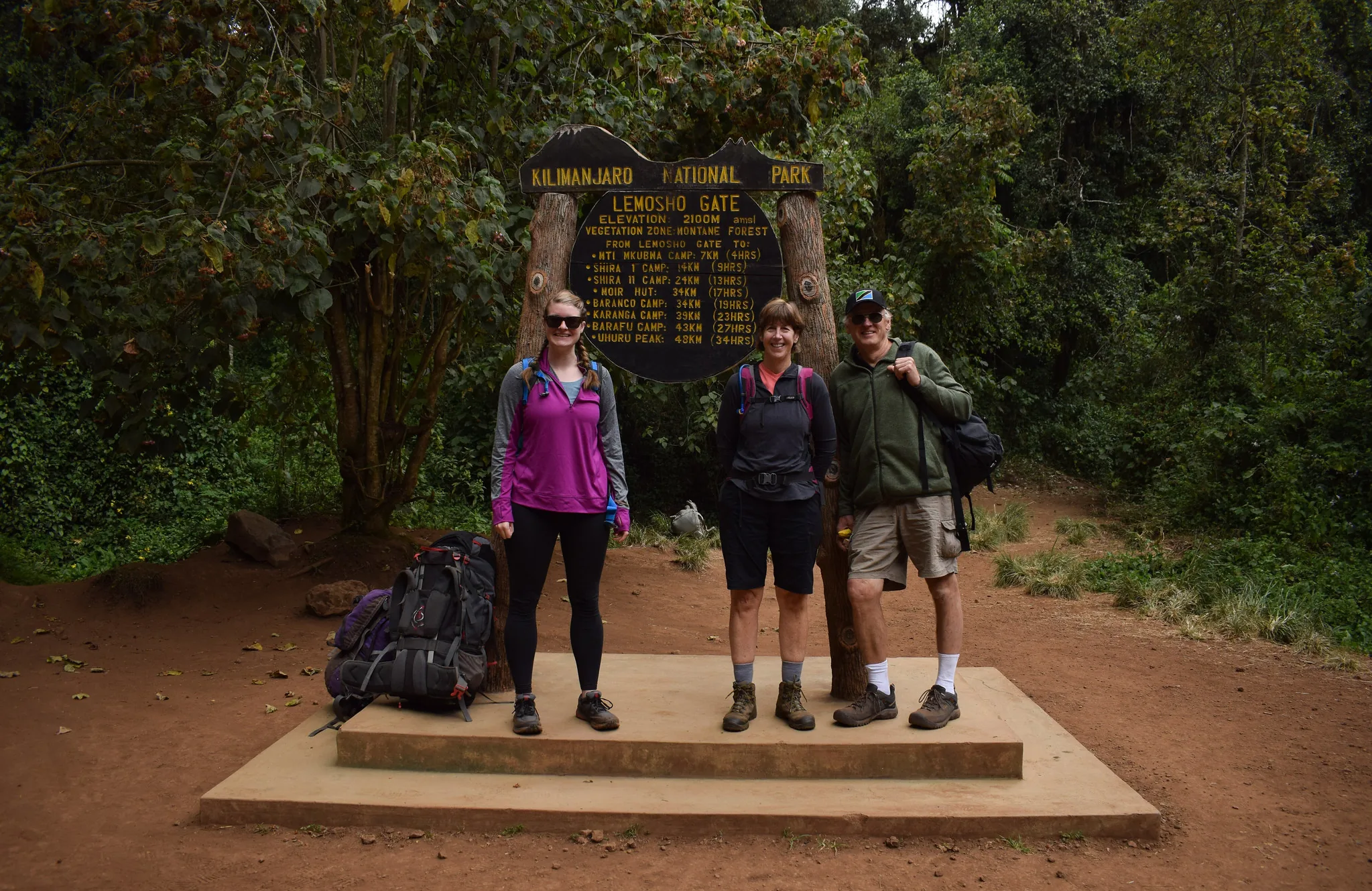 Kilimanjaro climbing photo from 7 Days Lemosho Route