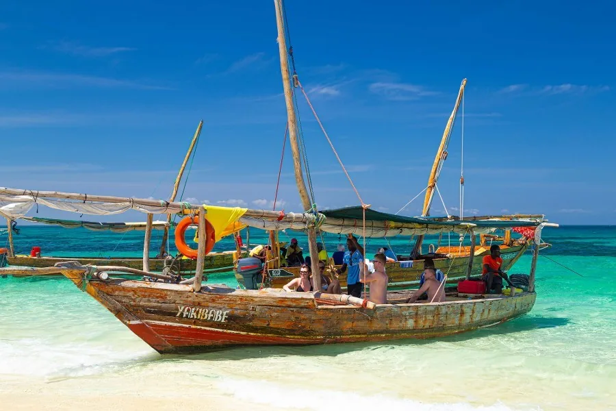 Nakupenda sandbank, Zanzibar